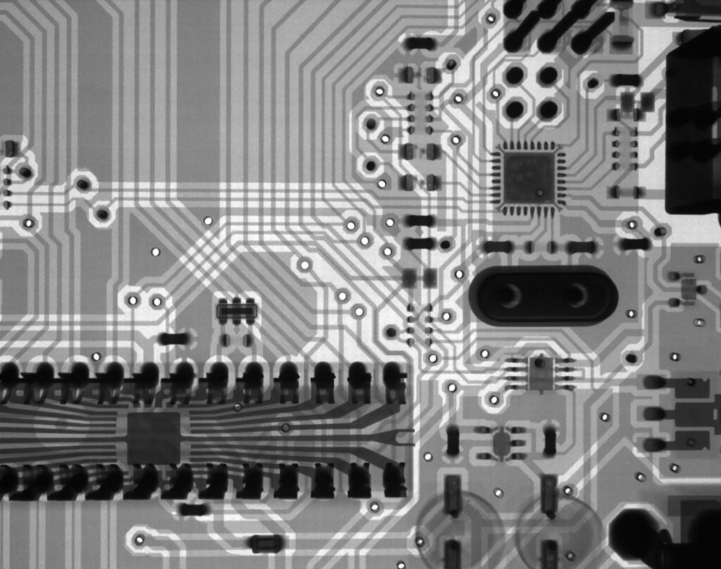 grey circuit board