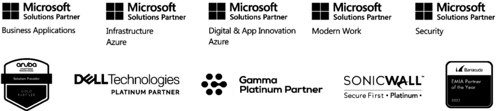 Platinum and Gold logos 